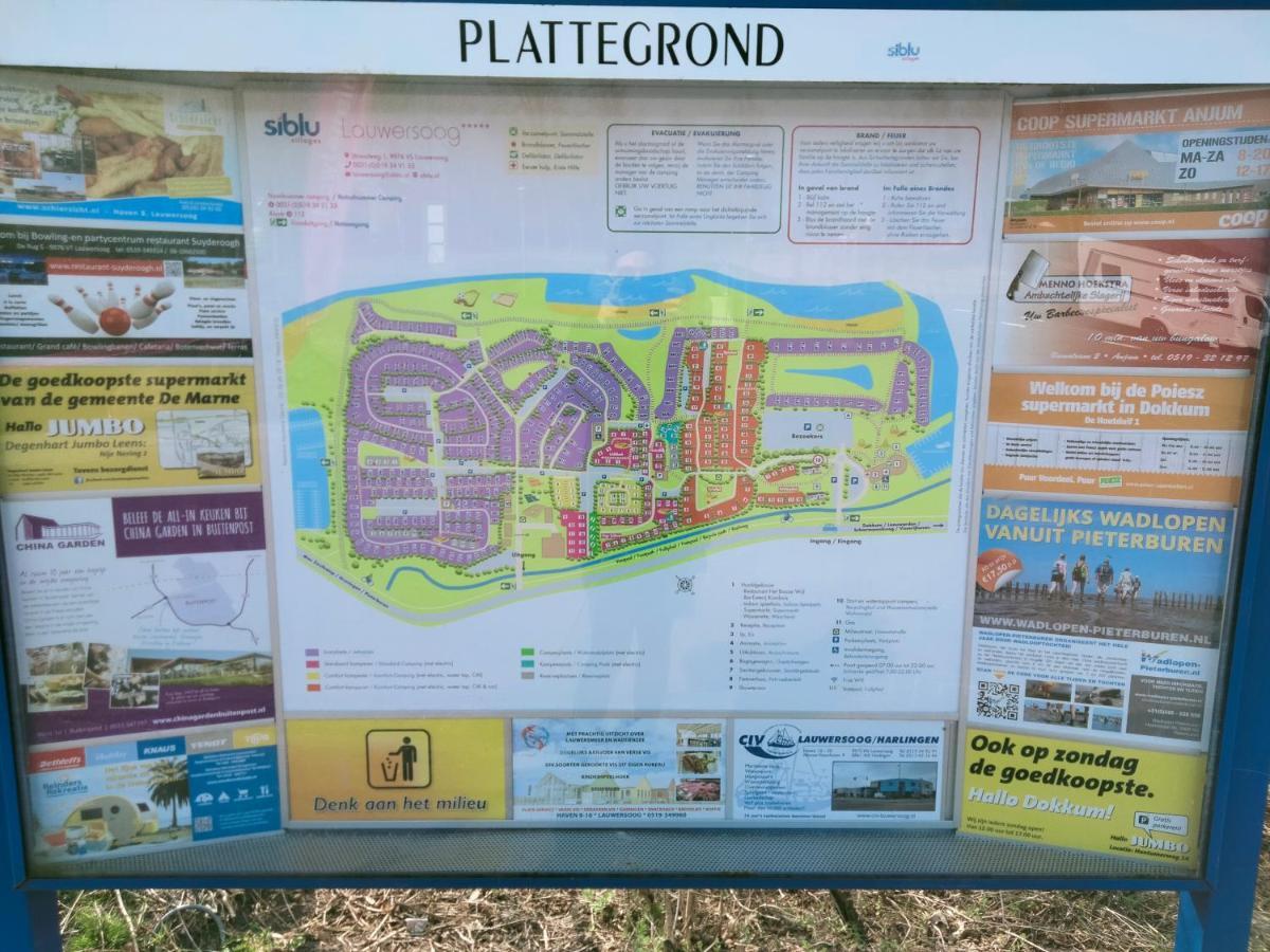 Bj Chalets - Robbengat 85 - Gezellige Chalet Op Vakantiepark Lauwersoog! Vroege Incheck! Met Airco! Экстерьер фото